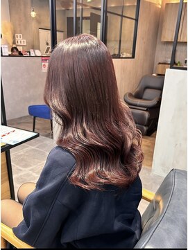 コビーバイジーナ 梅田茶屋町(Coby by Zina) ブリーチなしカラー＊暖色カラー