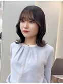 ミニウルフレイヤーカット顔周り前髪韓国ショートボブ/錦糸町