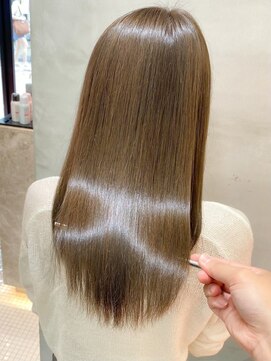 ロンドガーネット 池袋(Lond garnet) ミニウルフレイヤーカット顔周り前髪韓国ミディアムロング/池袋