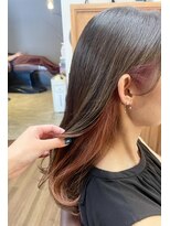 ミーツ meets+&nbsp;【美髪】お洒落さ×可愛さ◎インナーピンク♪