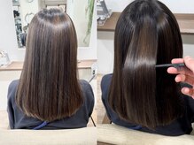 グラム(glam)の雰囲気（LAケラコラトリートメントで自分史上最高のツヤ髪に。）