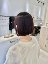 ビューバイネオリーブ 用賀店(Beau'r by neolive) くびれヘア縮毛矯正アプリコットオレンジ夏ハイライト《用賀》