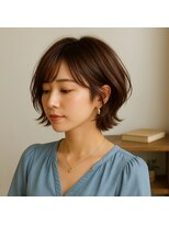 スープレックス ヘアーデザイン(SOUPREX HAIR DESIGN)&nbsp;SOUPREX外ハネショートボブ20代　30代　40代　50代　60代