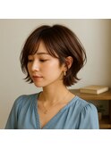 SOUPREX外ハネショートボブ20代 30代 40代 50代 60代