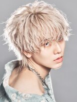 リップス 渋谷(LIPPS)&nbsp;【ホワイトブロンド×マッシュウルフ】