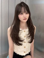 ロンドウル 熊本(Lond ulu)&nbsp;韓国ヘア/ブリーチなし/顔周りカット/レイヤーカット/