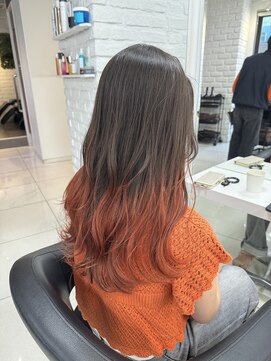 スト 静岡鷹匠(sto) ミディアムヘア/デザインカラー/フェイスフレーミング/静岡鷹匠