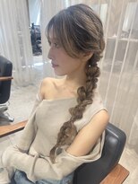 フリーラ 表参道(freera) ヘアアレンジ/編み下ろしヘア