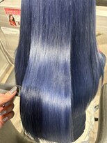 ブロッサム 保谷(Blossom)&nbsp;10代20代大人かわいいダブルカラーブリーチブルーカラー