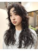 レイヤーパーマロングパーマミディアムパーマウェーブパーマ