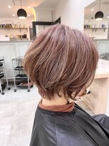レト 梅田店(LETO)&nbsp;優しいショートボブ