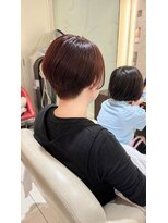 ヘア&エステ ヒロイン 西武池袋店&nbsp;おさまり上品2ブロックショートスタイル。