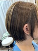 40代ショートボブ