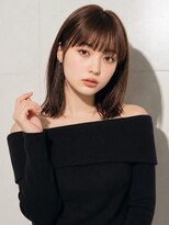 ロカ バイ ティアトロ ヘア サロン(ROCA by teatro hair salon)&nbsp;アッシュ グレージュ ミディアム 透明感カラー 髪質改善 20代