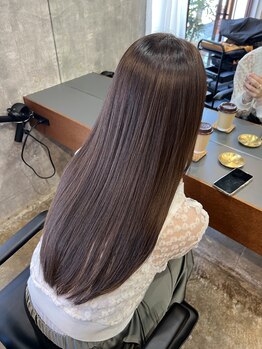 エスト(est)の写真/【桂駅徒歩3分】最高品質の商材とオーダーメイド調合で叶える美髪矯正
