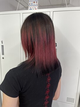 ロサ ファイブヘアー(Rosa..5Hair) RED×BLACK