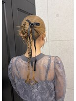 アンリ(Anli) 【tomomi*お呼ばれスタイル カチモリ ヘアセット】