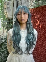 ルク(ruq.) くすみブルー