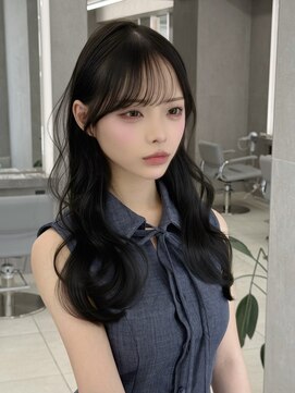 マウル ナゴヤ 名駅(MAEUL NAGOYA) 薄め流し前髪　レイヤーカット『桔川恒』