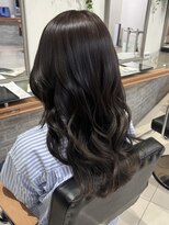 ノル(NOLL)&nbsp;ダークグレージュ/くびれレイヤー/ブリーチなしカラー/静岡