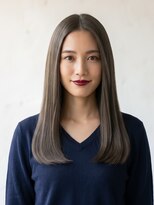 と和 巣鴨&nbsp;【秋】極上艶ダークアッシュグレージュ×まとまりストレート