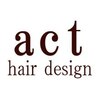 アクトヘアデザイン(act hair design)のお店ロゴ