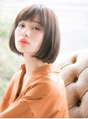 ワンレンボブで首長効果!!