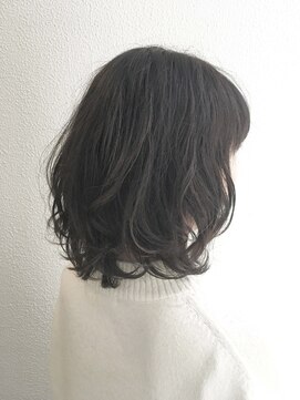 ディシェル(D'ciel) 《D'ciel工藤富生》ゆる巻きボブ×アッシュブルー