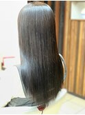 30代40代　さらツヤ髪艶カラーロングナチュラルストレート