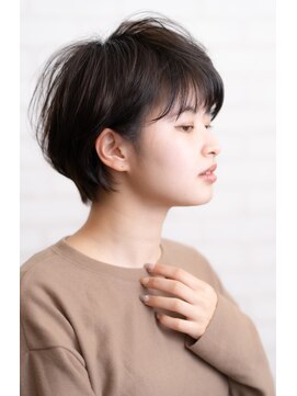ヘアサロン アンフェール(Hair Salon Amfaire) 【Amfaire】暗髪マッシュショート