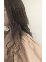 リアン 熊谷本店(Rien)&nbsp;インナーカラー×ペールパープル