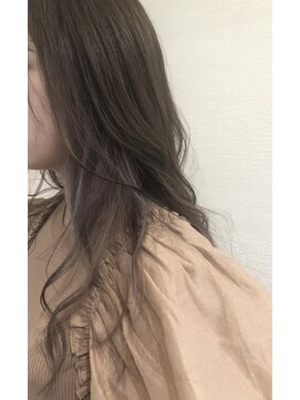 リアン 熊谷本店(Rien) インナーカラー×ペールパープル