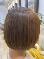 ヘアアーク(HAIR arc)&nbsp;グレージュカラーミニボブ#京成津田沼#奏の杜#艶髪