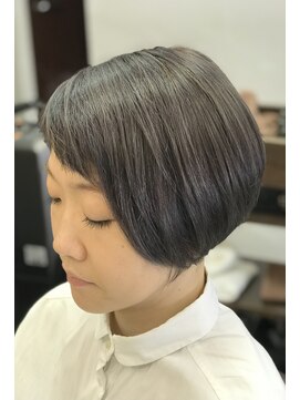 トイロヘアー(toiro hair) アシメバングなグラボブ3