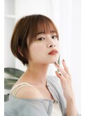 スタイリングレス♪まるみショート×小顔前髪