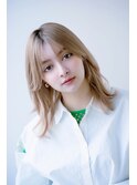 大人可愛い20代30代40代くびれヘアメルティカラー