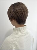 大人かわいいマッシュショート