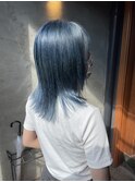 ミディアムハイトーン！水色！