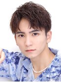 ソフトツイスト ツーブロック 刈り上げ
