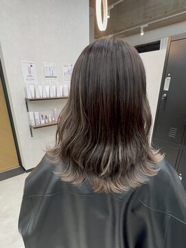 スイ(sui) 裾カラーとハイライト