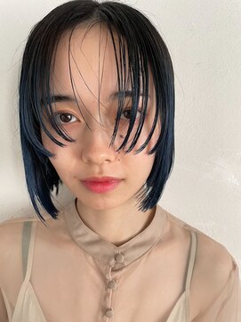 レガーレ(Legare) 産毛バングの韓国ボブ/切りっぱなし