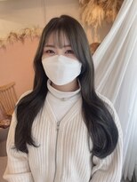 ユニ 表参道(uni)&nbsp;オリーブベージュカラー　ヨシンモリStyle