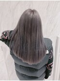 店長今里☆ブリーチせずにグレー☆
