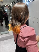 ファイブバイジエクト 堀江(FIVE by The Ect)&nbsp;オレンジ裾カラー