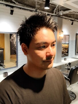 エイトメン 吉祥寺店(EIGHT MEN) ビジネスアップバングショート ツーブロック ベリショ 短髪