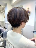 くびれショート/ザクザク襟足/大人ショート