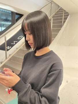 アオ(ao.) ボブカット　　似合わせカット/イメチェン