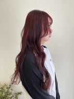 アヴァンセ サニー美容室&nbsp;レッドブラウン/ブリーチなしダブルカラー