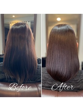 オレオ(O’Leo) 【福岡市東区多の津】大人女性の為の美髪ミディアムヘア