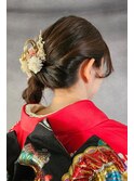 ヘアアレンジ☆サイド編みおろし